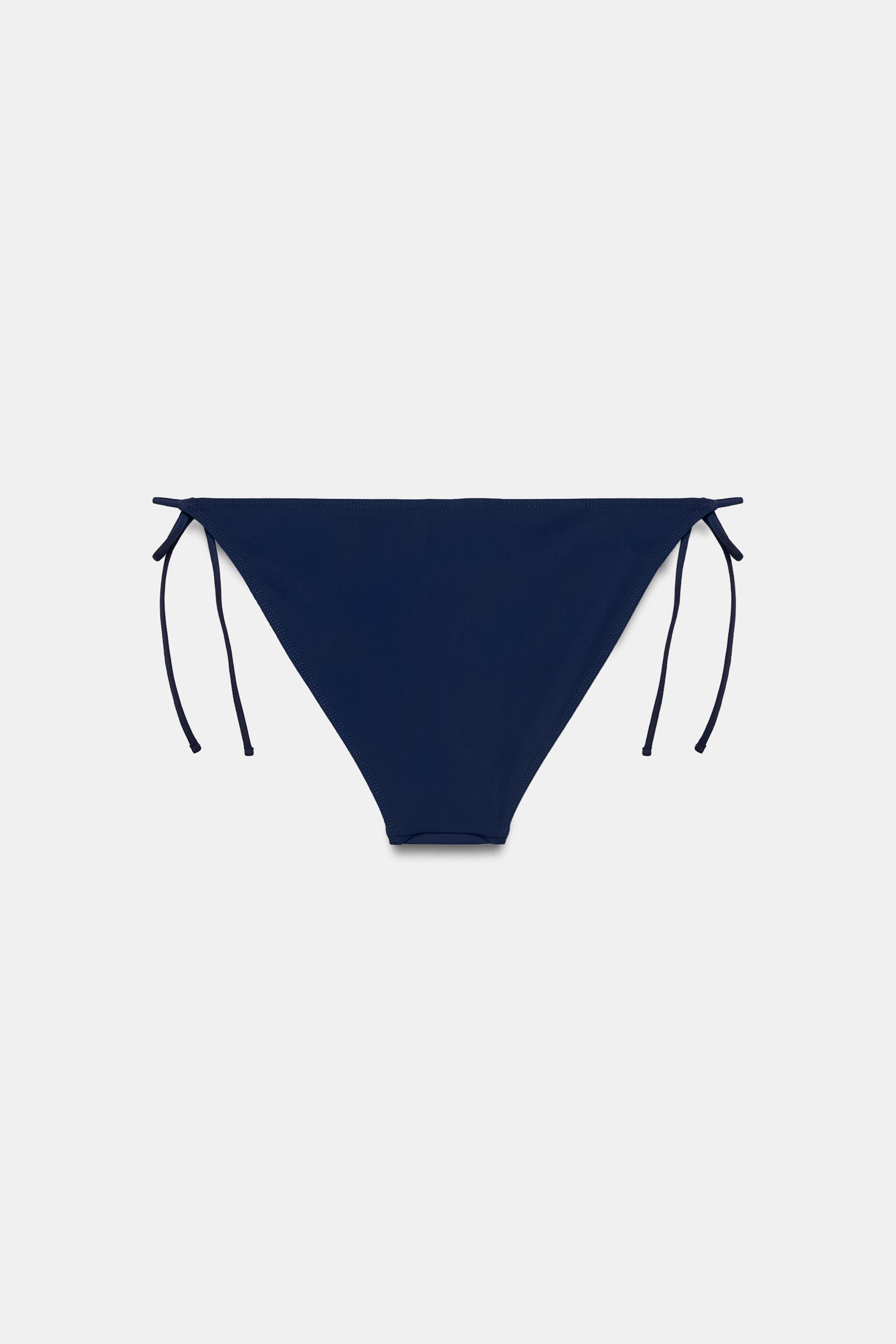 PLAIN BIKINI BOTTOM WITH TIES